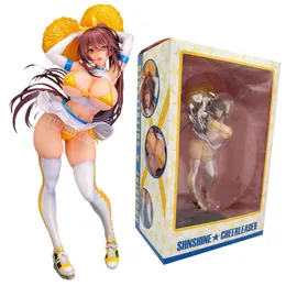 Brinquedos de dedo 29cm nativo foguete menino luz do sol cheerleader anime menina figura mataro original figura ação collectible modelo boneca brinquedos presentes