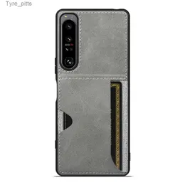 Cell Phone Cases Leatherwear Case for Sony Xperia 5 10 1 III II IV ACE 3 ACE 2 pro i Card package design Mobile phone shell for Sony back coverL2310/16