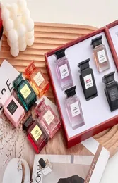 Conjunto de perfumes inteiros caixa de presente mulher perfume fragrância 10pcs 75ml rosa rússia cereja pêssego edp parfum spray duradouro famoso desig8634443