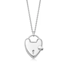 SLOVEHOONY S925 Sterling Silver Classic Style New Jewelry 18K Gold Plated Biography Biographic Heart Lockleace