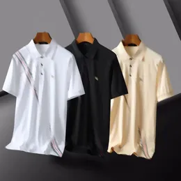 Dropship moda designer masculino polos camisas de manga curta camiseta original única lapela camisa estilo polo masculino