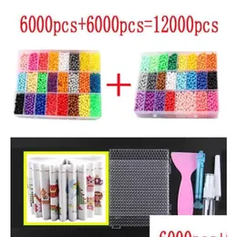 Beads 12000Pcs 30 Colors Refill Puzzle Crystal Diy Water Spray Set Ball Games 3D Handmade Magic Toys For 5829741 Drop Delivery Home Dhysl