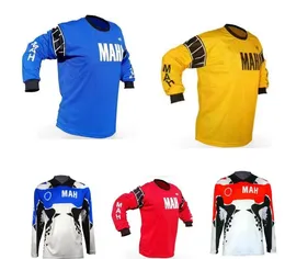 オートバイダウンヒルスーツ新しいチームロゴスポーツTシャツ同じスタイルのカスタマイズ