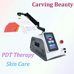 Najnowsza 7 kolorowa terapia światła LED PDT PDT Fotodynamiczna terapia twarzy do odmładzania skóry wybielanie skóry i trądzik leczenie kosmetyków Salon Klinika spa