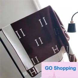 factory outlet Letter Blanket Hour Replacement Imitation Cashmere Shawl Office Air Conditioning Blanket Thickening Sofa Cushion
