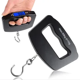 Weighing Scales Wholesale Mini Digital Portable Electronic LCD Luggage Weight Balance Suitcase Travel Bag Hanging Hook