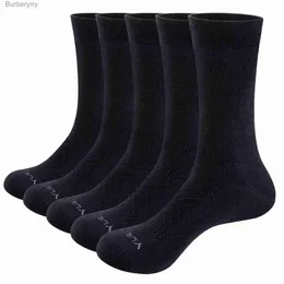 Men's Socks YUEDGE 5 Pairs Men Breathable Comfortable Combed Cotton Business Loose Fitting Plain Dress Summer Thin Lightweight 37-L231016