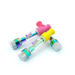 Runtz Cartridge 0.5ml 1.0mlガラスタンクセラミックコイルアトマイザー厚いオイル気化器ダブペン510スレッド空のエキゾチックアトマイザー