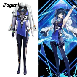 Genshin Impact Yelan Cosplay Costumes Valley Orchid Postacie anime strój anime gra odgrywanie roli