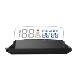 L3 Car Head Up Display Obd2 Hud Mirror Windshield Speed Projector Digital Speedometer On-Board Computer Fuel Mileage Temp Drop Deliv