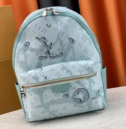 Sonbahar öncesi tasarımcı erkek sırt çantası keşfi lüks erkekler moda desen monogramları Eclipse Rucksack çanta çanta büyük kapasite