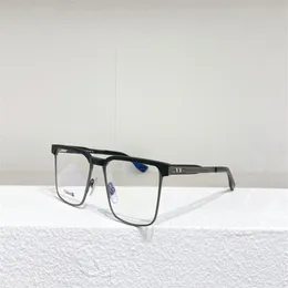 Senatör Kare Gözlükler Gunmetal Frame Clear Lens 137 Erkekler Vintage Optik Tam Çerçeveler Gözlükleri Moda Güneş Gözlüğü Çerçeveleri Gözlük 283Z