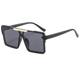Moda 2021 design clássico marca óculos de sol uv400 óculos homens mulheres espelho lente de vidro óculos de sol com caixa 8231218i