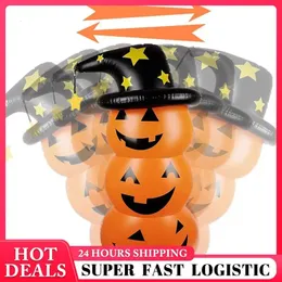 Halloween Toys Kids Toy Large 140cm Inflatable Pumpkin Tumbler Party Decoration Props Pumpkin Doll Toy Halloween Horror Props Cute Saves Space 231016