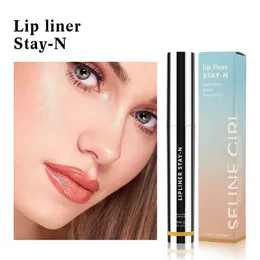 Peel Off Lip Liner Stain Plump Lip Lines Velvet Matte Lipstick Pen Waterproof Light Easy To Makeup Lip Pencils