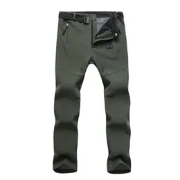 Mens Casual Waterproof Pants Fashion Long Byxor för vandringsskidåkning Male Windbreaker Sweat Pants Sportsmen Tactical Pants303q