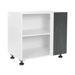 Schalenschränke, schnell montierbarer Carbon-Marine-Schrank mit verstellbaren Regalböden, blinder Eckschrank (42 Zoll B x 24 T 34,50 H)