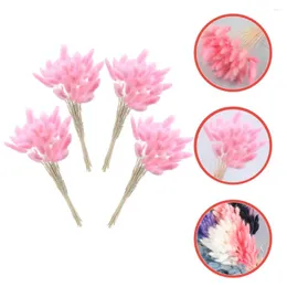 Dekorativa blommor 60 PCS HAY HUSHALSE DECED SUAL PAMPAS GRASS Torkad Prop Artificial Natural Creative Adorn Decoration