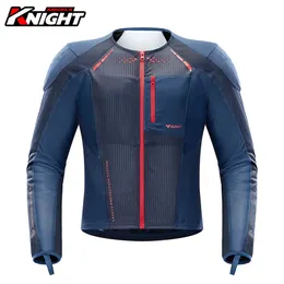 メンズジャケットDuhan Motorcycle Soft Armor Summer Summer Breateable Moto Protective Clothing CE Certified Protective Gear Motorcycle Jacket 3Dメッシュ231016