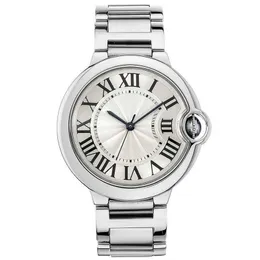 Orologio uomo/donna 33mm36mm42mm cinturino in acciaio inossidabile con lavorazione con diamanti con lavorazione a forma di palloncino classico moda impermeabile etichetta regalo San Valentino L