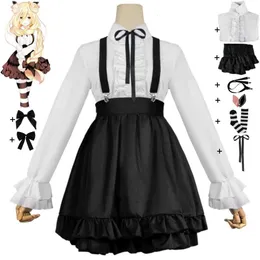 Cosplay anime tarihi canlı bir hoshimiya mukuro zodyak muku cosplay kostümü ratatoskr loli prenses elbise Hallowen Karnaval Parti Takım