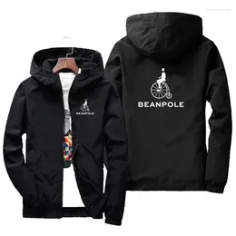 Jaquetas masculinas Beanpole Outdoor Hiking Jacket com capuz casual para primavera e outono 2023 à prova d'água à prova de vento