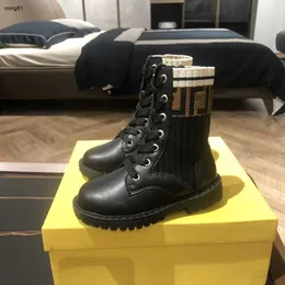 Marca bebê botas casuais meninos meninas sapatos de couro de bezerro fosco emenda design crianças tênis de inverno moda presente tamanho 26-35