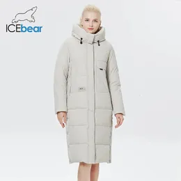 Parkas de plumón para mujer 2023 Invierno Mujer Outwear Parka Súper largo Cálido y a prueba de viento Cremallera Abrigo de algodón Chaquetas GWD22598I 231013