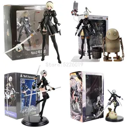 Finger Toys 30cm Anime Game Nier:automata 2b Yorha No.2 Type B Pvc Action Figure Collection Model Toys Brinquedos for Christmas Gift