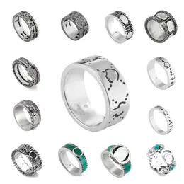 Высококачественное кольцо из титановой стали, серебряные любовные кольца, дизайнерские роскошные ювелирные изделия для мужчин и женщин, кольца в форме сердца, обручальное кольцо для помолвки, признания, с зеленой коробкой