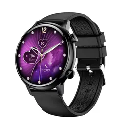 HK39 Smart Watch Amoled Screen Women Girls Bluetooth Call NFC Heart Rate Blood Pressure Oxygen Female Men Smartwatch
