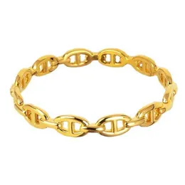 Bracciale per nuovi amanti Love Home Naso di maiale Carattere giapponese Bracciale stile chiuso per donna Artigianato versatile di lusso elegante e alla moda