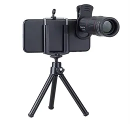 Universal 18x Telescope powiększenie Zoom Telefon komórkowy MonsoLulars Telepo Aparat Obiektyw z statywem na iPhone dla Samsung Xiao6544739