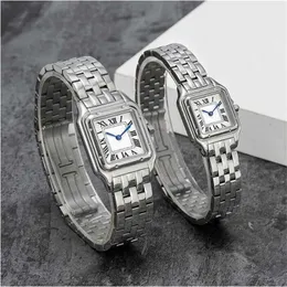 Relógio masculino/feminino são moda feita de qualidade de casal importado de aço inoxidável quartzo senhoras elegante mesa de diamante nobre 50 metros à prova d'água deasiner L