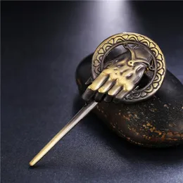 Canção de Gelo e Fogo Broche Mão do Rei Lapela Inspirado Autêntico Prop Pin Badge Broches Filme Jewelry186y