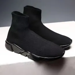 Balenciga sapatos de meia originais paris marca homens mulheres treinador de velocidade meias bota plataforma média baixa paris luxo triplo casual tênis de corrida sola volt tênis com cadarço