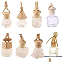 Essential Oils Diffusers Stock Car Per Bottle Home Pendant Ornament Air Freshener For Fragrance Empty Glass Bottles Drop Delivery Ga Dhmog