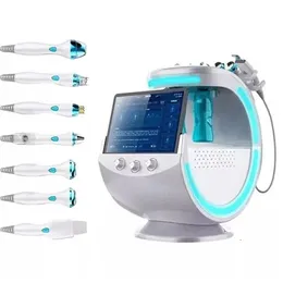 تصميم جديد 7 في 1 microdermabrasion machine آلة إدارة الجلد الرؤوس السوداء مع كاميرا مراقبة الجلد