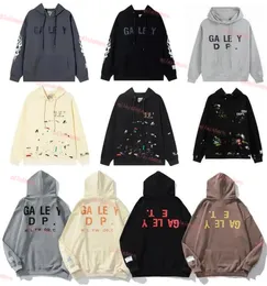 Mens Mulheres Designers Hoodies Galerias Depts Hoodie Moda Galleryse Depts Hoody Inverno Homem Manga Longa Homens Mulheres Hoodie Roupas Roupas Preto Marrom