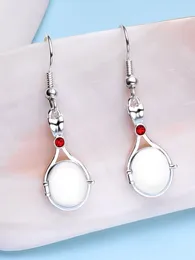 Dangle Earrings H2O 동일한 귀걸이 고품질 은색 판 구리 펜던트 TV를 추가하여 Water Mermaid Shell Jewelry 선물 도매