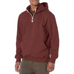 Erkek Hoodies Mens Ter Gömlek Sonbahar ve Kış Günlük Gevşek Dikiş Düz Renk Kapşonlu Kazak Top 12 Çorap