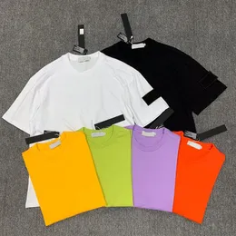Marca masculina topstoney camisas básicas bússola braçadeira algodão respirável camisetas de manga curta tamanho M-2XL292S