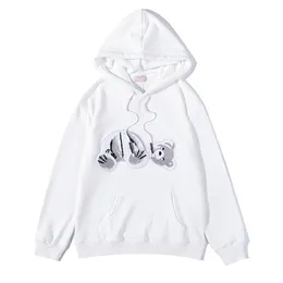 Tasarımcı Erkek ve Kadın Hoodie Kaykay Hip Hop Sonbahar/Kış High Street Unisex Street Wear Hooded Sweatshirt Çift Giyim Boyutu M-XXL