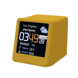 Zegary stołowe mini cyfrowy budzik elektroniczny elektroniczny wyświetlacz Display Disport Dowód Temperatura wykryć elektryczną elektryczną