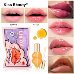 Ingwer-Lippenöl, sofort voluminöses Lippen-Plumper-Serum, langanhaltend, sexy Lippen, feuchtigkeitsspendende Essenz, Schönheitspflege, Make-up