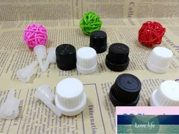 Classic 18mm Plastic Cap with Drop Plug for Essential Oil Bottle, Screw Tamper Evident Cap for 5ml/10ml/15ml/20ml/30ml/50ml/100ml Bottle