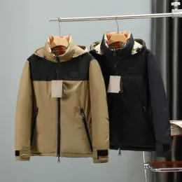 Erkek Kış Küfür Ceketler Aşağı Ceket Kadın Modası Aşağı Hücre Ceket Çiftleri Parka Açık Sıcak Tüy Kıyafet Takım Giyim Çok Molor Katlar Boyut