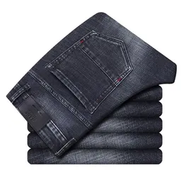 Jean d'automne et d'hiver pantalon en denim coupe régulière pour homme pantalon ajusté de créateur pour homme noir bleu nouveau en 2020264l