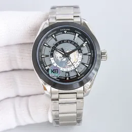 Tasarımcı Watch Mekanik Otomatik Tasarımcı Erkekler 43mm Safir Business Bilekliği 904L Paslanmaz Çelik Su Geçirmez Montre De Luxe