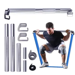 Resistance Bands 96CM Band Exercise Bar Large eType Hook Sectional Assembly Squat Deadlift Strength Training Home Equipment 231016